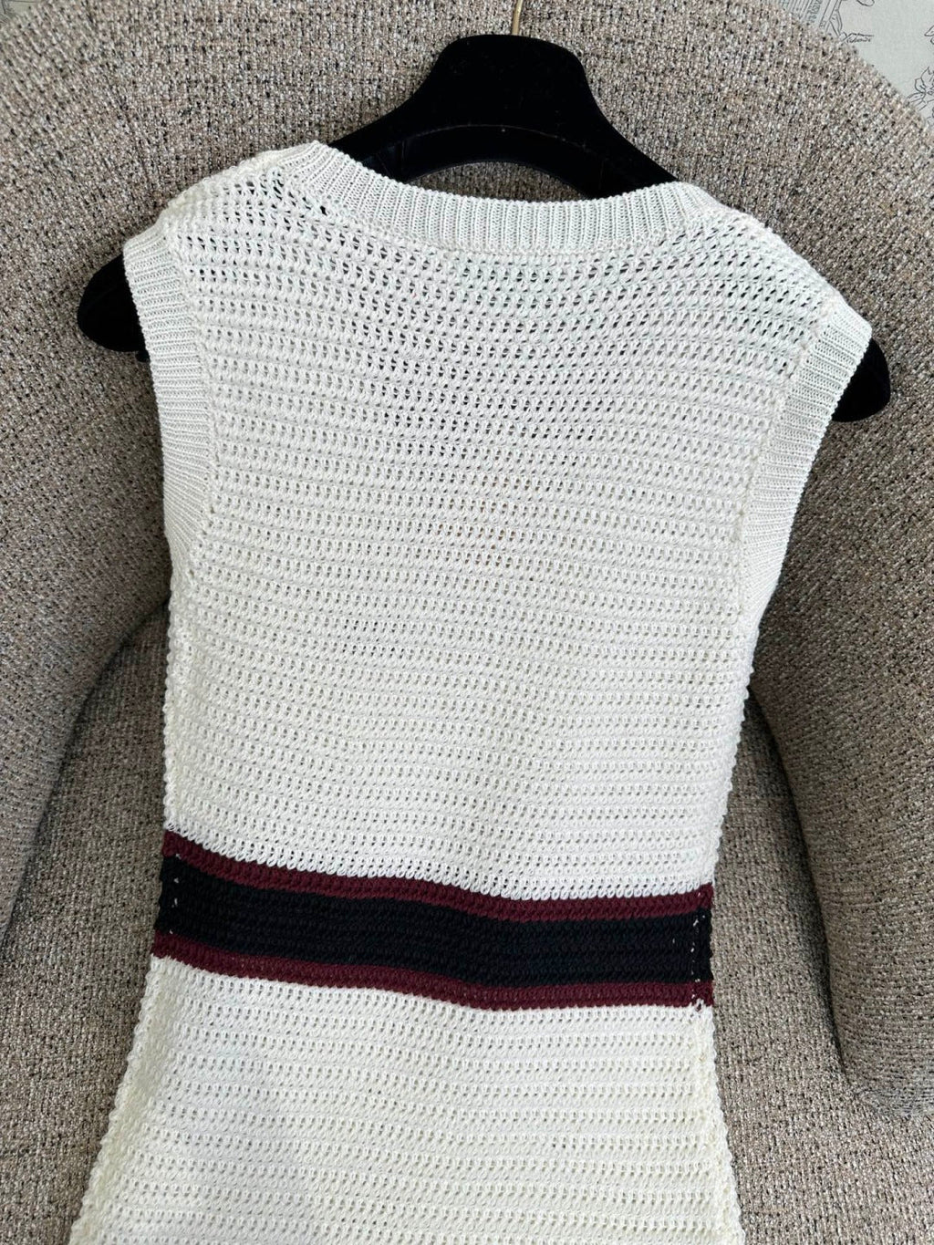 MIUMIU 26S SLEEVELESS KNIT DRESS STYLE 1110