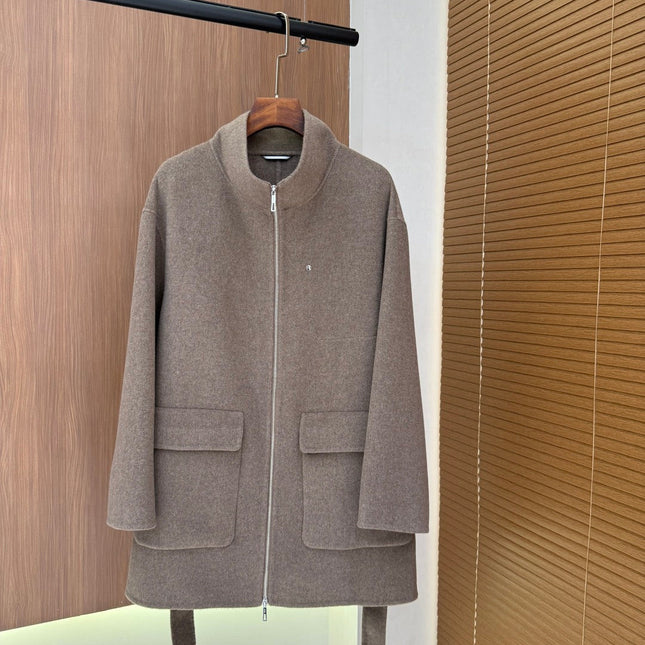 HERMES 25S WOOL COAT 100