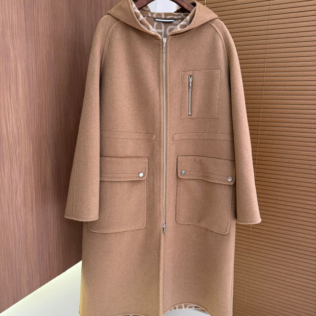 HERMES 25S WOOL COAT 101