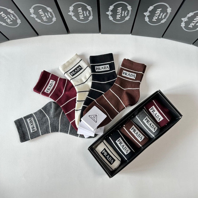 PRADA 26S ANKLE SOCKS 502280 (1 BOX)