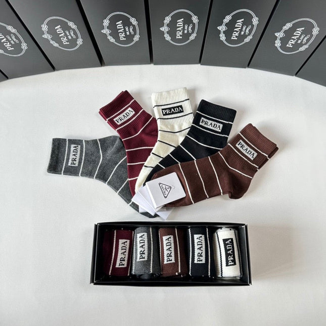 PRADA 26S ANKLE SOCKS 502280 (1 BOX)