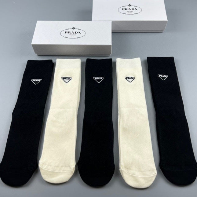 PRADA 26S CREW SOCKS 893687 (1 BOX)