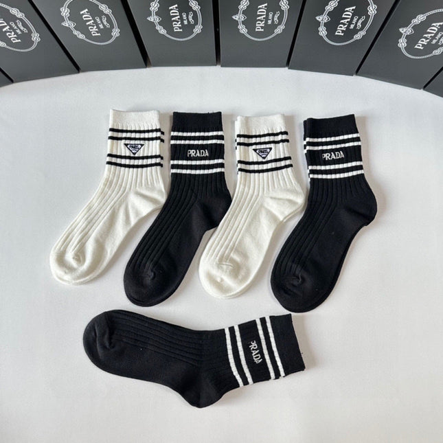 PRADA 26S ANKLE SOCKS 546754 (1 BOX)