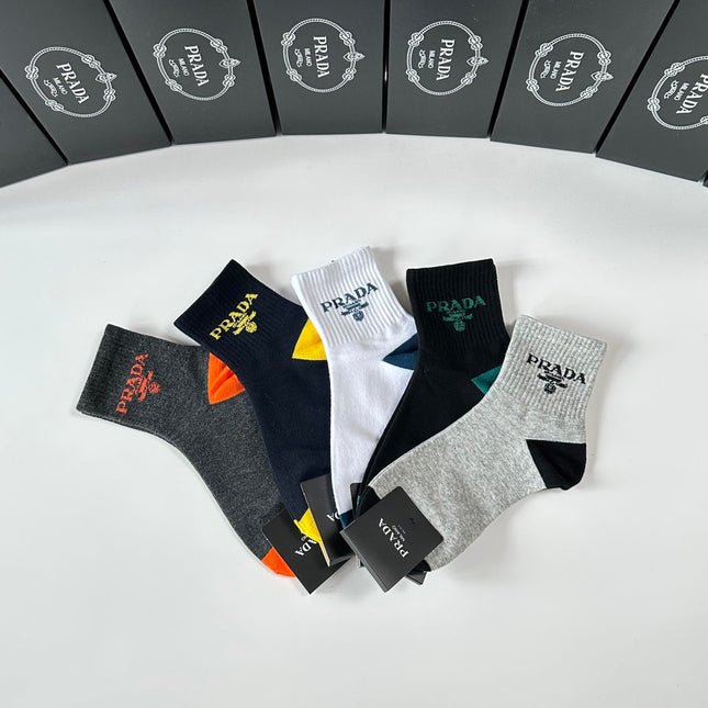 PRADA 26S ANKLE SOCKS 893689 (1 BOX)