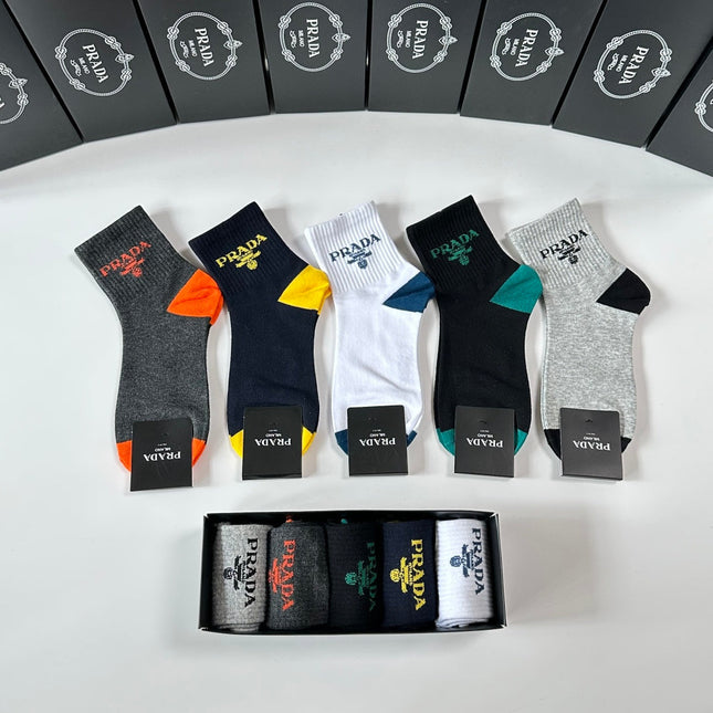 PRADA 26S ANKLE SOCKS 893689 (1 BOX)