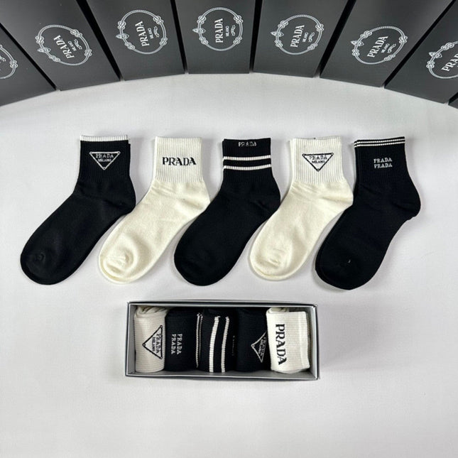 PRADA 26S ANKLE SOCKS 899314 (1 BOX)