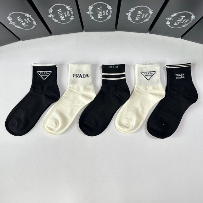 PRADA 26S ANKLE SOCKS 899314 (1 BOX)
