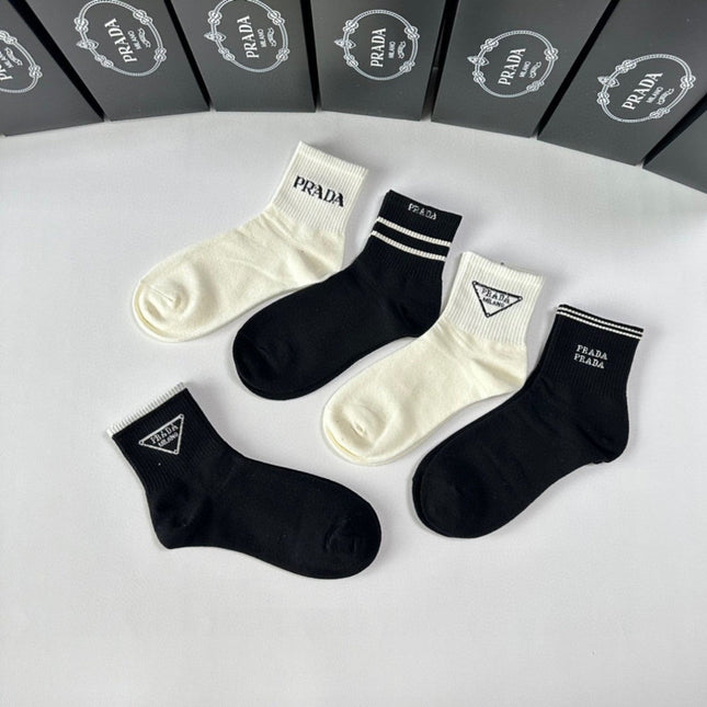 PRADA 26S ANKLE SOCKS 899314 (1 BOX)