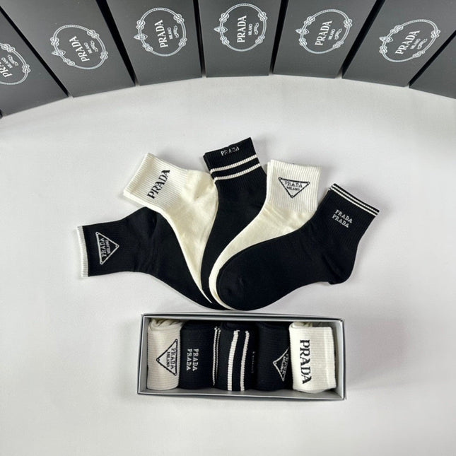 PRADA 26S ANKLE SOCKS 899314 (1 BOX)