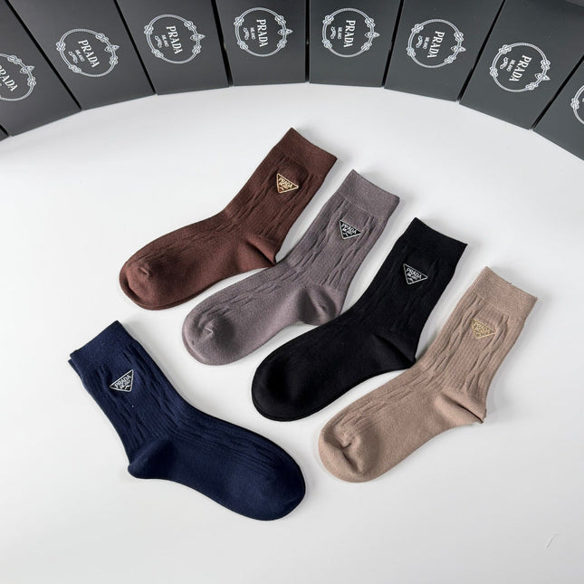 PRADA 26S CREW SOCKS 114852 (1 BOX)