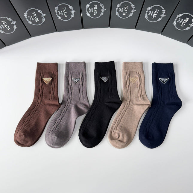 PRADA 26S CREW SOCKS 114852 (1 BOX)