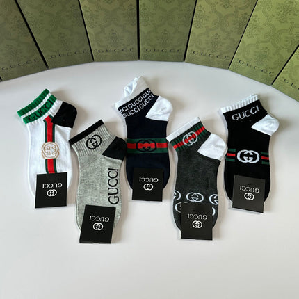 GUCCI 26S ANKLE SOCKS 350973 (1 BOX)