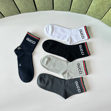 GUCCI 26S CREW SOCKS 355344 (1 BOX)