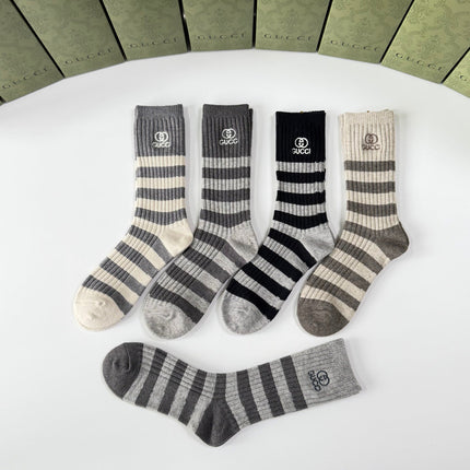 GUCCI 26S CREW SOCKS 358576 (1 BOX)
