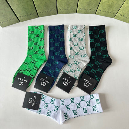 GUCCI 26S CREW SOCKS 400156 (1 BOX)