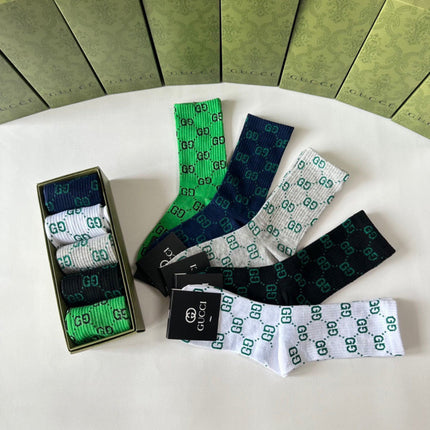 GUCCI 26S CREW SOCKS 400156 (1 BOX)