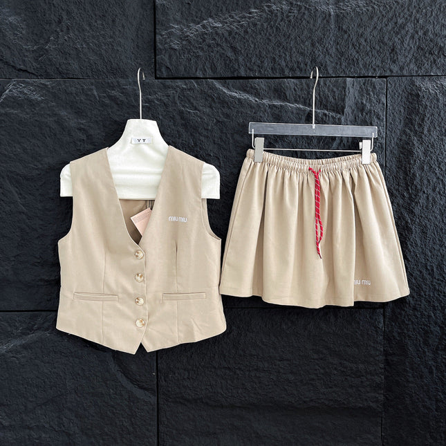 SET MIU MAILLARD BLAZER AND MINI SKIRT 265863