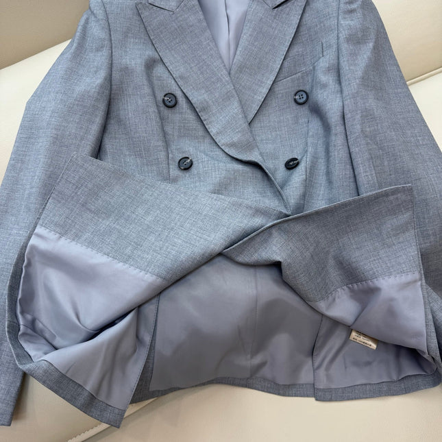 MAX MARA 25S SET VEST BLAZER 012