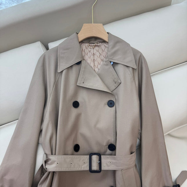 MAX MARA 25S DOUBLE-BREASTED LONG COAT 016