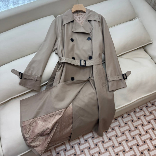 MAX MARA 25S DOUBLE-BREASTED LONG COAT 016