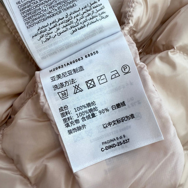 MONCLER 25S SHORT DOWN JACKET 406