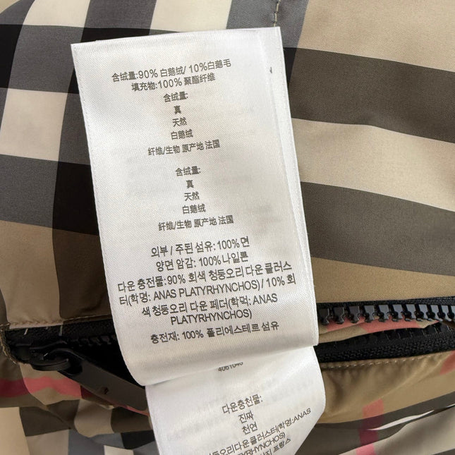 BURBERRY 25S REVERSIBLE DOWN JACKET 167