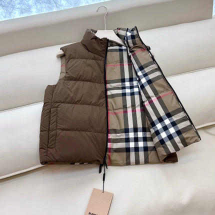 BURBERRY 25S REVERSIBLE PUFFER VEST 166