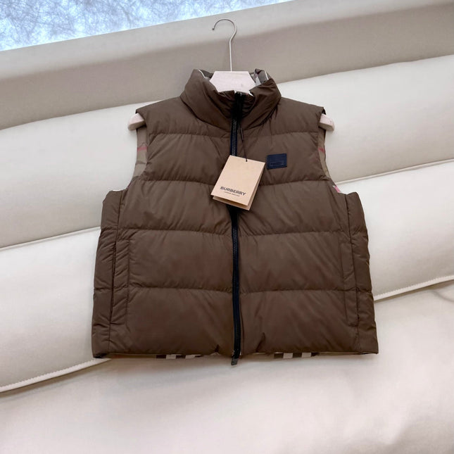 BURBERRY 25S REVERSIBLE PUFFER VEST 166