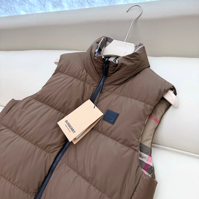 BURBERRY 25S REVERSIBLE PUFFER VEST 166