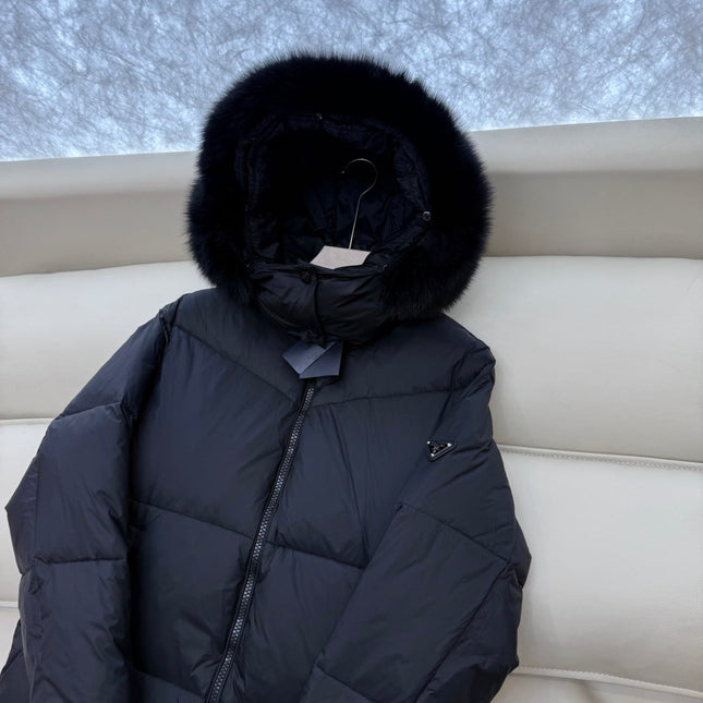 PRADA 25S LONG PUFFER JACKET 521