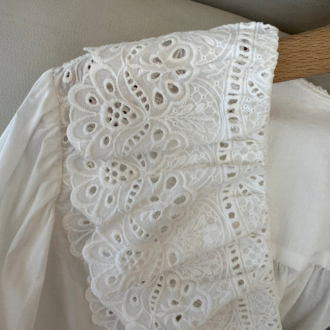 CHLOE 25S WHITE SHIRT STYLE 004