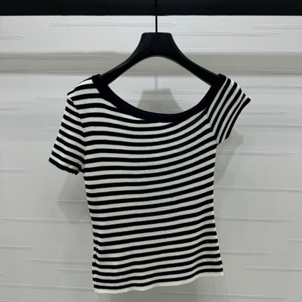 Prada 25 One-Shoulder Top Wool 233511