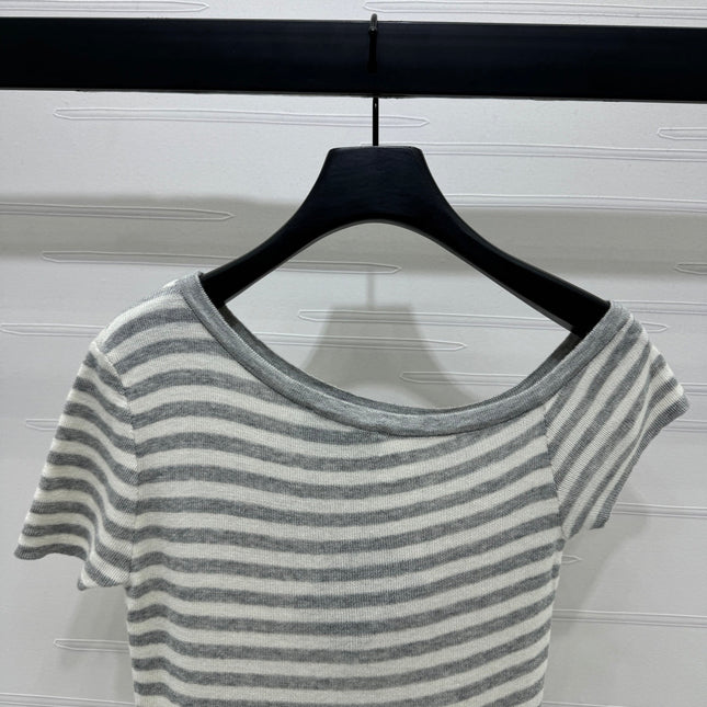 Prada 25 One-Shoulder Top Wool 233511