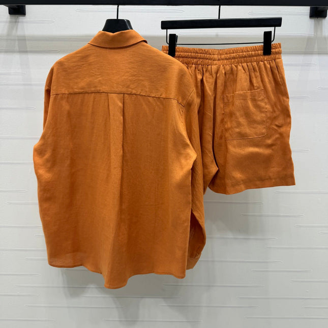 CELINE 26S SHIRT AND SHORTS SET STYLE 89
