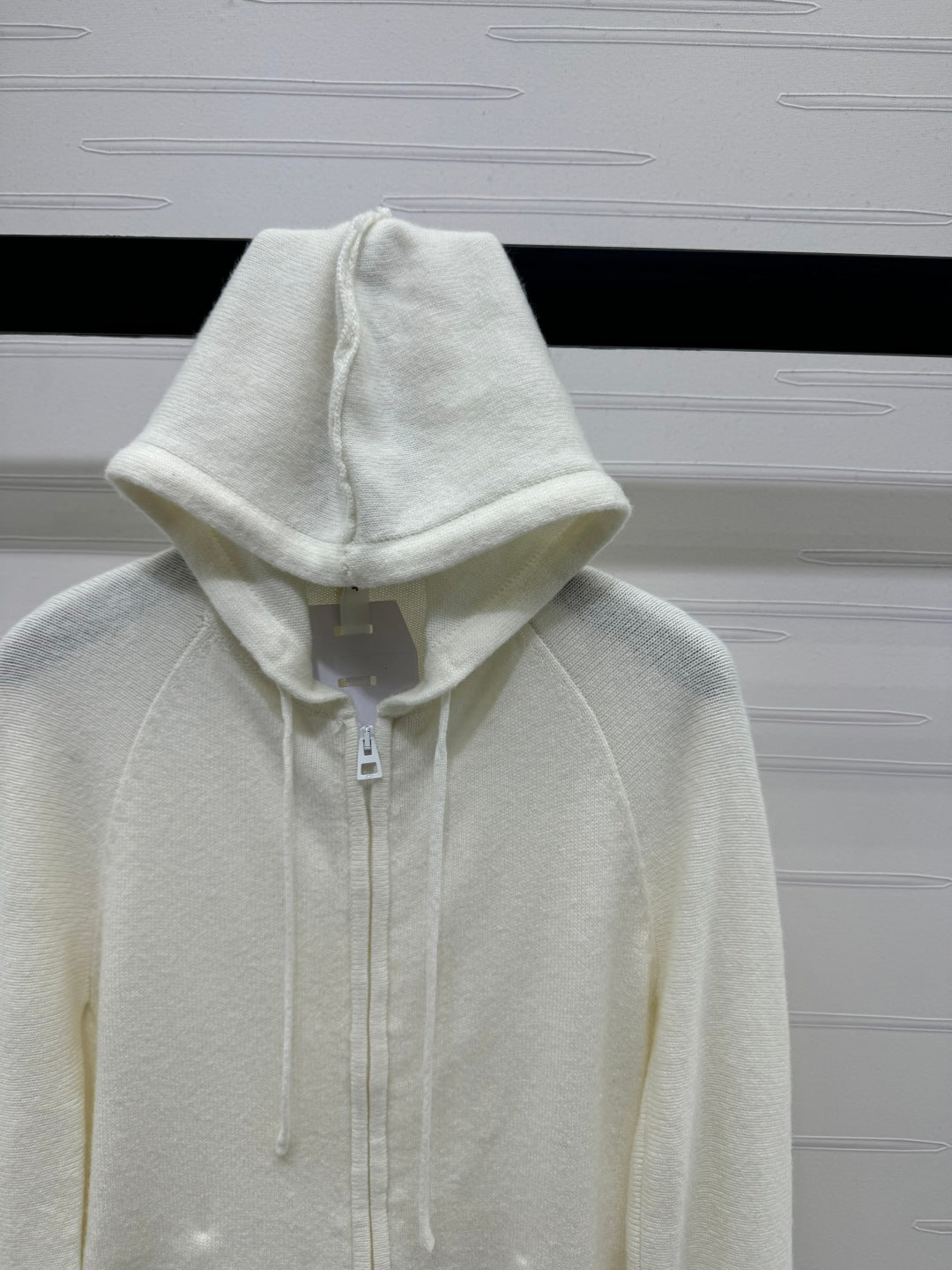 DIOR HOODED LONG-SLEEVE CARDIGAN 274929