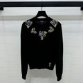 CHANEL SEQUIN CAMELLIA PULLOVER 274882