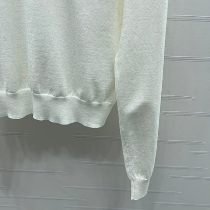 MIUMIU 26S KNIT POLO SWEATER 1596