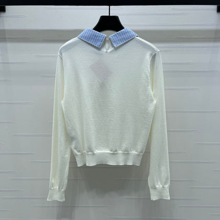 MIUMIU 26S KNIT POLO SWEATER 1596