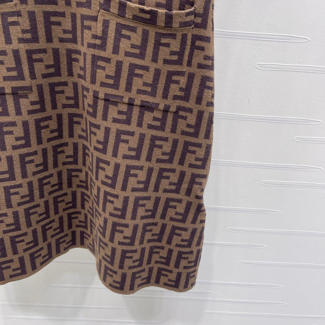 FENDI 26S KNIT BLAZER DRESS 223
