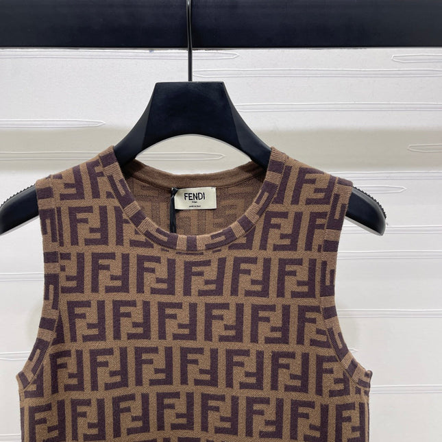 FENDI 26S KNIT BLAZER DRESS 223