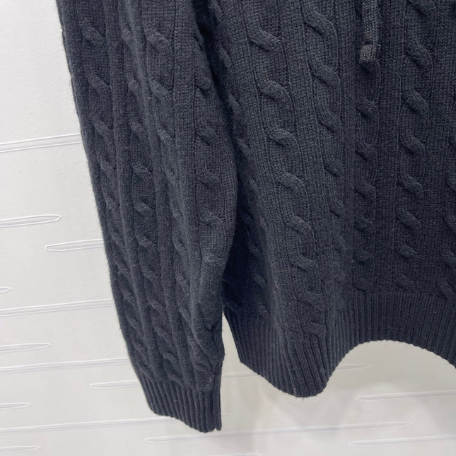 RALPH LAUREN 25S KNITTED V-NECK SWEATER 250