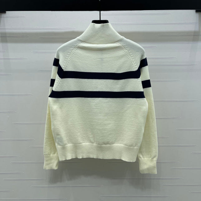 CHANEL 25S STAND-COLLAR CARDIGAN 282