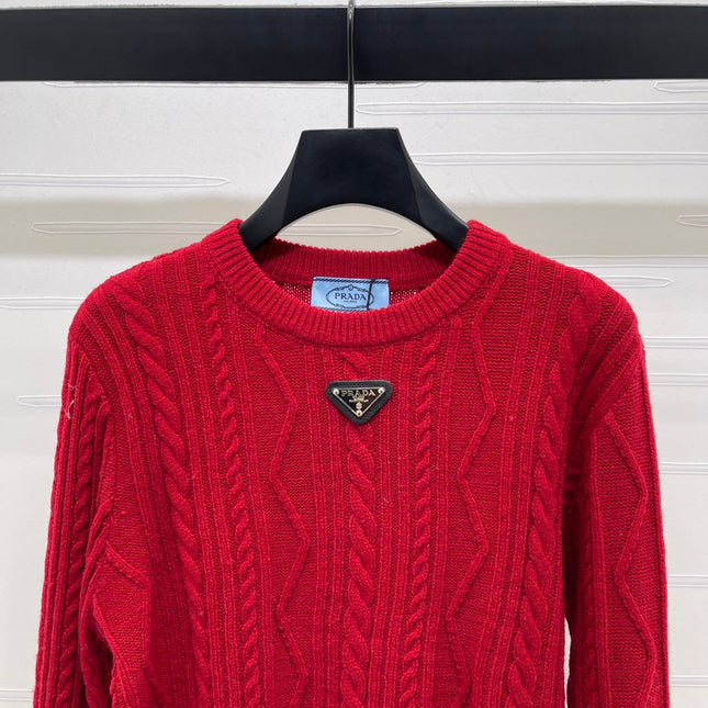 PRADA 25S KNIT SWEATER 222