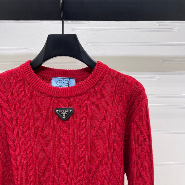 PRADA 25S KNIT SWEATER 222