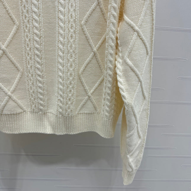 MIUMIU KNIT TOP AND SKIRT SET STYLE 751
