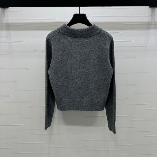 MIUMIU POLO KNIT SWEATER STYLE 748