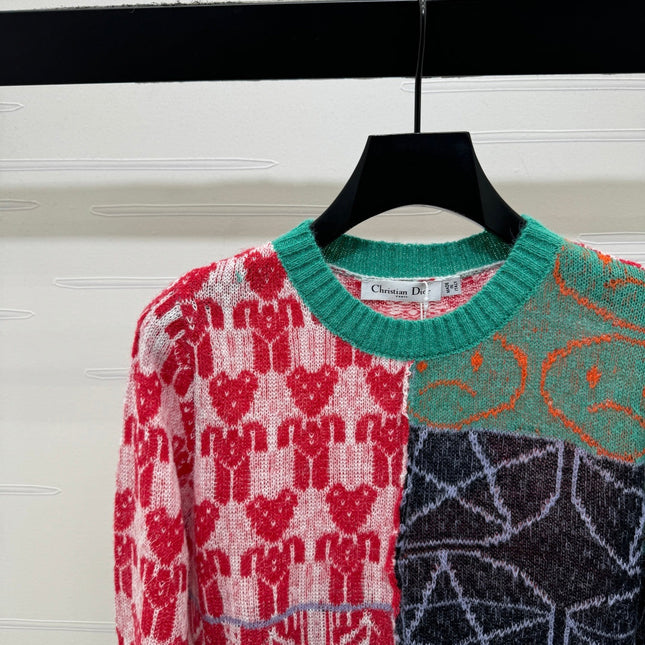 DIOR 26S LONG-SLEEVE CREW-NECK SWEATER 1126