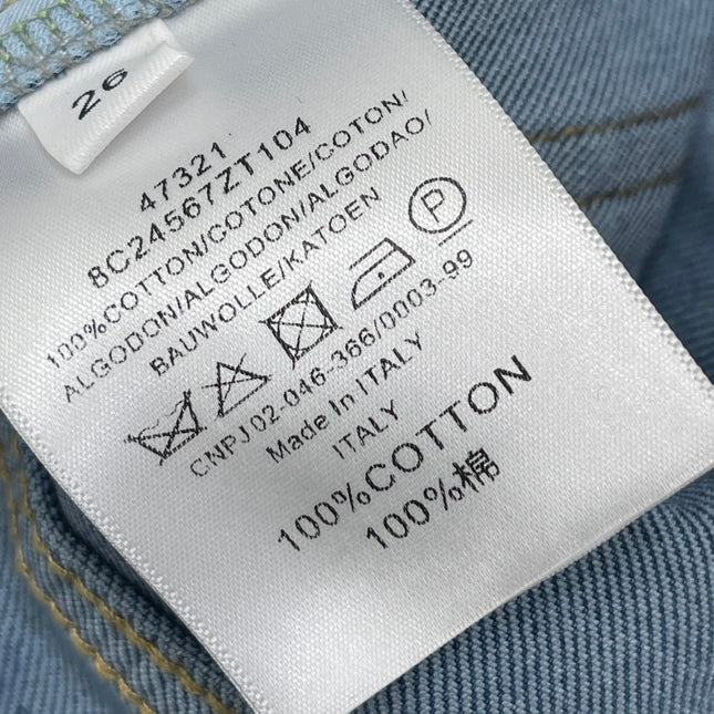 CHANEL 26S STRAIGHT-LEG JEANS 1378