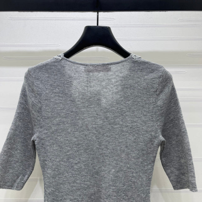 VALENTINO 26S SHORT SLEEVE KNIT T-SHIRT 169