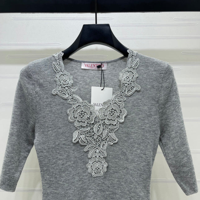 VALENTINO 26S SHORT SLEEVE KNIT T-SHIRT 169